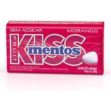 BALA-MENTOS-KISS-MORANGO-35G